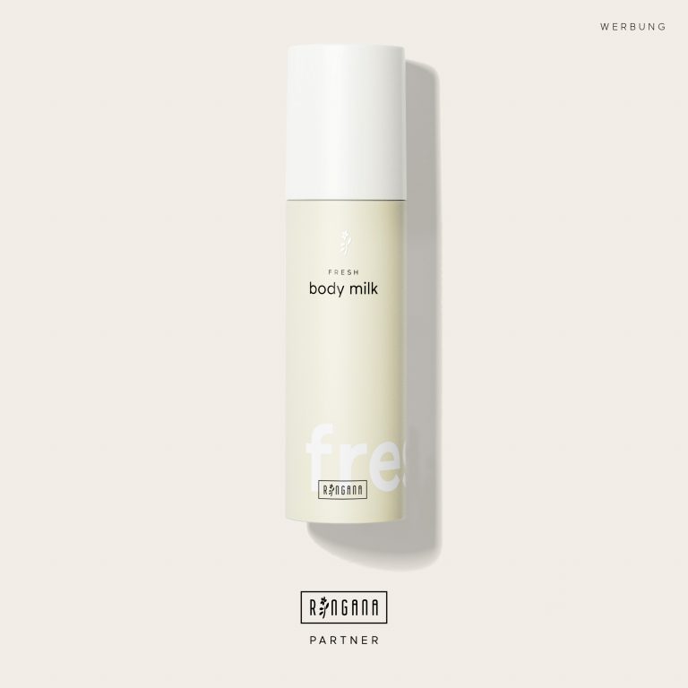 Wenn du auf der Suche nach einer besonderen Körpermilch bist, die deine Haut intensiv pflegt, dann ist die FRESH body milk von RINGANA definitiv einen Versuch wert.
